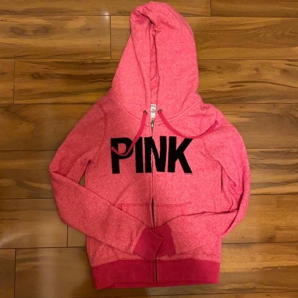 PINK! Zip up - Picture 1 of 3